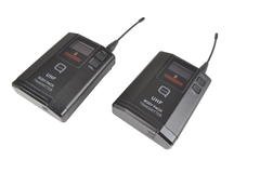 Wireless UHF Bodypack Transmitter Belt Pack Mic System Multi Frequency Cordless